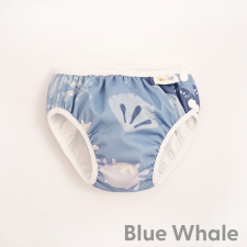ImseVimse Vimse úszópelenka - Blue Whale mosható pelenka