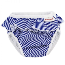 ImseVimse Vimse úszópelenka - Blue/White Stripes mosható pelenka