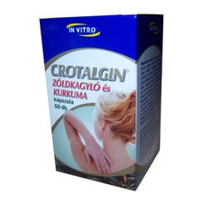 In Vitro Crotalgin zöldkagyló és kurkuma ízületi kapszula gyógyhatású készítmény
