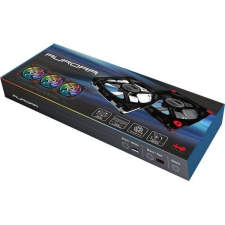 IN WIN COOLER In Win Aurora RGB Triple Pack 12cm (Black/W hűtés