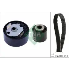 INA Fogasszíjkészlet INA 530 0856 10 autóalkatrész