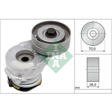 INA Szíjfeszítő, hosszbordás szíj INA 534 0082 30 autóalkatrész