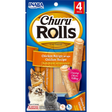 Inaba Cat Churu Rolls - csirke 4 x 10 g jutalomfalat macskáknak