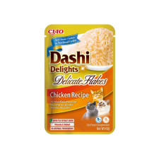 Inaba Cat Dashi Delights Delicate Flakes Csirke 40g macskaeledel