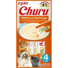 Inaba Foods Inaba Cat Churu Ciao - Csirke-Marha 4 X 14 G (EU111) macskaeledel
