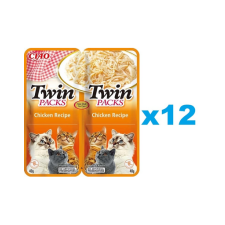 Inaba Twin Csirke húslevesben macskáknak 24x40g macskaeledel
