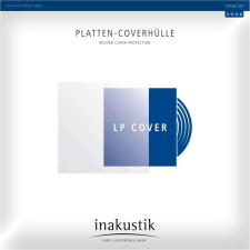 Inakustik Premium LP 12&quot; Bakelitlemez védőtok (50 db / csomag) lemezjátszó tartozék