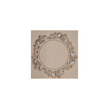  Inda, keret átm. 105 mm. Tábla mérete: 110x115 mm dekorációs kellék