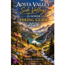 Independently Published AOSTA VALLEY SIDE VALLEYS SUMMER HIKING GUIDE 2026 | Yanda Zabeth idegen nyelvű könyv