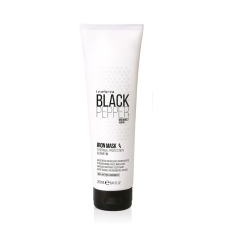 Inebrya Black Pepper Iron hajegyenesítő, hővédő hajban hagyható hajpakolás, 250 ml hajápoló szer