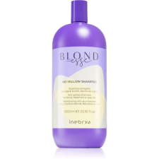 Inebrya BLONDesse No-Yellow Shampoo sampon a sárga tónusok neutralizálására szőke és ősz hajra 1000 ml sampon