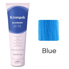 Inebrya Kromask hajszínező hajpakolás, Blue, 250 ml hajfesték, színező