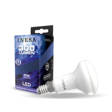 INESA LED FÉNYFORRÁS REFLEKTOR E14 4W R50 4000K 300LM kültéri világítás