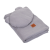 Infantino Muszlin takaró 100x70, párnával Teddy 35x30 Szín: szürke