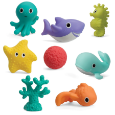 Infantino spriccelő fürdőjáték - tengeri állatok fürdőszobai játék
