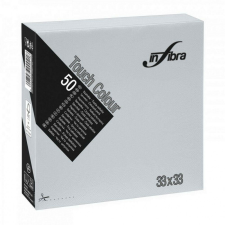 Infibra Szalvéta 33x33cm szürke 2 réteg 50 lap/csomag papírárú, csomagoló és tárolóeszköz