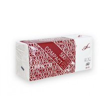 Infibra Szalvéta Compact 1 réteg fehér 30x30cm 500 lap/csomag asztalterítő és szalvéta