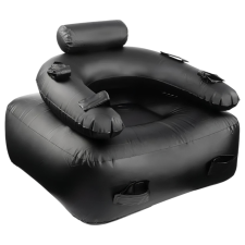 Inflatable Fun - BDSM szófa (fekete) bilincs, kötöző