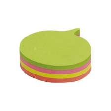 Info Notes Jegyzettömb öntapadó, mondatfelhő alakú, 70x70mm, 200lap, Gln jegyzettömb