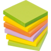 Info Notes Öntapadós jegyzettömb Info Notes 75x75 mm 100 lapos Spring élénk színek vegyes