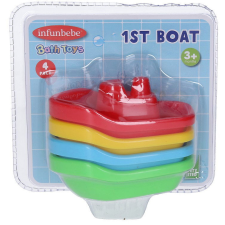 INFUNBEBE Hajó fürdőjáték 4db 10cm kerti játék