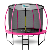  INLEA ULTIMATE Jump Trambulin belső védőhálóval 250 cm IN01-0007PINK - rózsaszín trambulin szett