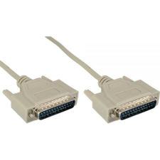 Inline 11112M soros kábel Bézs 2 M DB25M (11112M) kábel és adapter