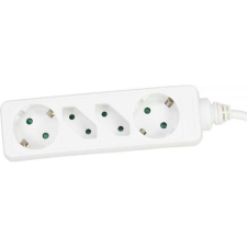 Inline 16445W elektromos elosztó 5 M 2 AC kimenet(ek) Fehér (16445W) hosszabbító, elosztó