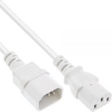 Inline 16631W tápkábel Fehér 1 M (16631W) kábel és adapter