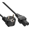 Inline 16810D tápkábel Fekete 2 M CEE7/7 C13 csatlakozó (16810D)