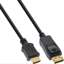 Inline 17180 video átalakító kábel 10 M DisplayPort HDMI Fekete (17180) kábel és adapter