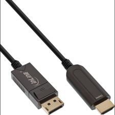 Inline 17180C video átalakító kábel 20 M DisplayPort HDMI Fekete (17180C) kábel és adapter