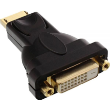 Inline 17199J csatlakozó átlakító DisplayPort male DVI-D Fekete (17199J) kábel és adapter