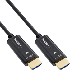 Inline 17599O HDMI kábel 100 M HDMI A-típus (Standard) Fekete (17599O) kábel és adapter