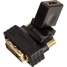 Inline 17660W HDMI DVI-D Fekete (17660W) kábel és adapter