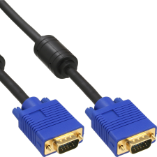 Inline 17710S VGA kábel 3 M VGA (D-Sub) Fekete (17710S) kábel és adapter