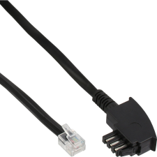 Inline 18815A telefonkábel 15 M Fekete (18815A) kábel és adapter