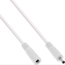 Inline 26901H tápkábel Fehér 1 M 3.5 x 1.35 mm (26901H) kábel és adapter