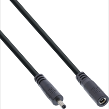 Inline 26903I tápkábel Fekete 3 M 3.5 x 1.35 mm (26903I) kábel és adapter