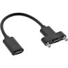 Inline 33441H USB kábel USB 3.2 Gen 2 (3.1 Gen 2) 0,2 M USB C Fekete (33441H)