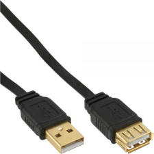 Inline 34610F USB kábel USB 2.0 1 M USB A Fekete (34610F) kábel és adapter