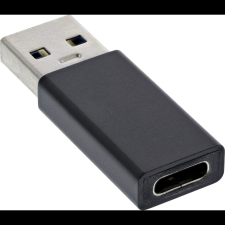 Inline 35810 csatlakozó átlakító USB A male USB 3.1 C Fekete (35810) kábel és adapter