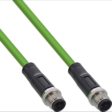 Inline 40302 kábel érzékelőhöz és működtető szervhez 2 M M12 Zöld (40302) kábel és adapter