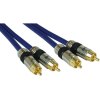 Inline 4043718018208 audio kábel 10 M 2 x RCA Kék (89710P)