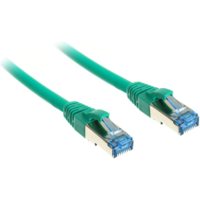 Inline 4043718088706 hálózati kábel Zöld 10 M Cat6a S/FTP (S-STP) (76800G) kábel és adapter