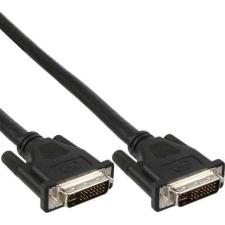 Inline 4043718103607 DVI kábel 3 M DVI-I Fekete (17793A) kábel és adapter