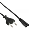 Inline 4043718114993 tápkábel Fekete 1 M C típusú hálózati csatlakozó C7 csatlakozó (16654H)