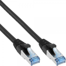 Inline 4043718189052 Fekete 2 M Cat6a S/FTP (S-STP) kábel és adapter