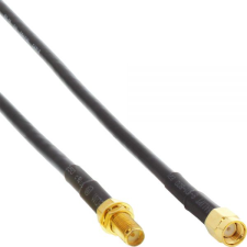 Inline 40860 koax kábel 0,3 M Fekete (40860) kábel és adapter