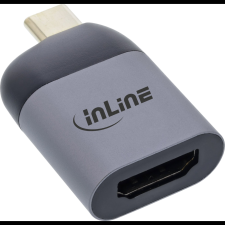 Inline 64106H video digitalizáló adapter 3840 x 2160 pixelek Szürke (64106H) kábel és adapter